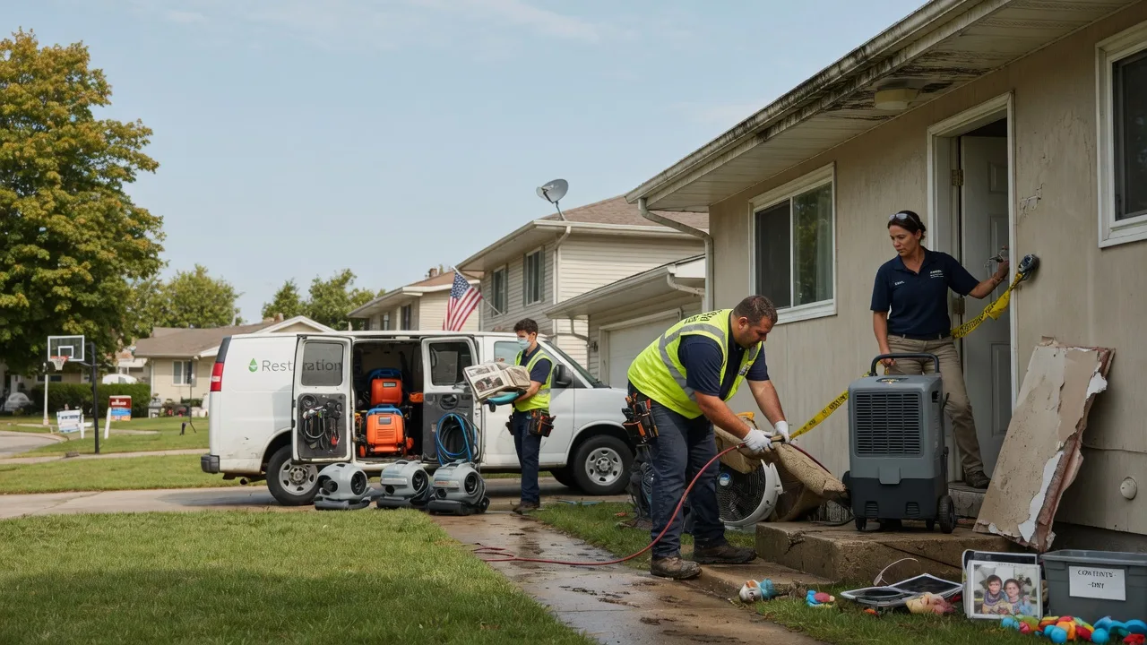 Water Damage Restoration in Makinen, MN near me